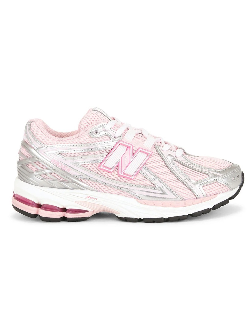 New Balance Pink and Silver 1906R Sneaker